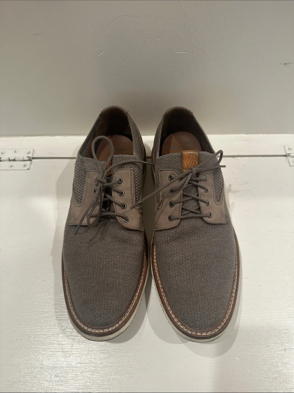 Johnston & Murphy Taupe shoes